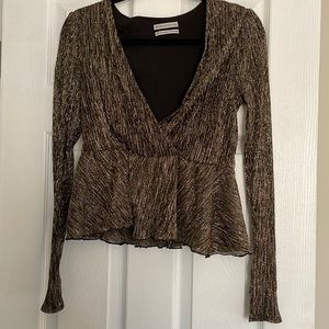 Urban outfitters sparkle knit top